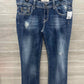 Vigoss Size 12/14 Blue Womens Jeans