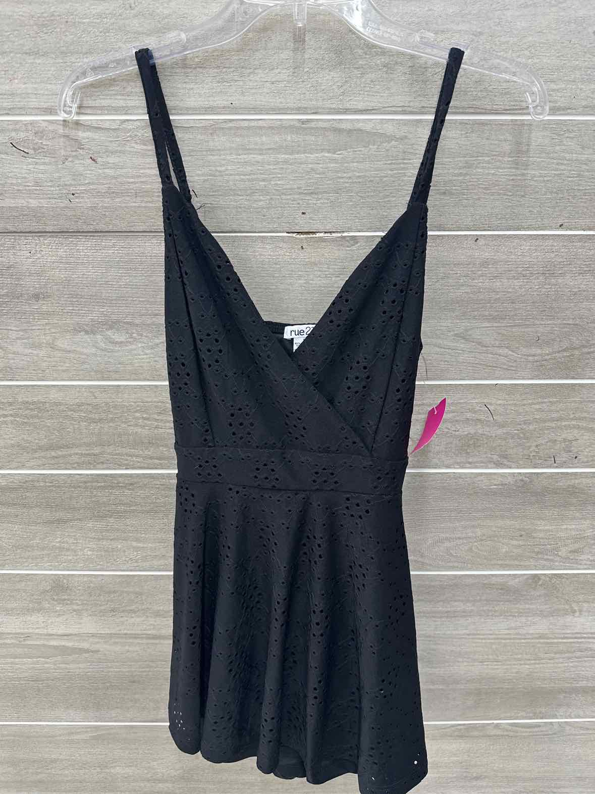 Size 2/4 Black Junior Romper