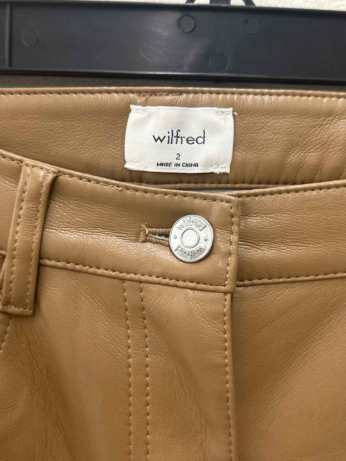 Wilfred Brown Womens Women Size 2 Pants