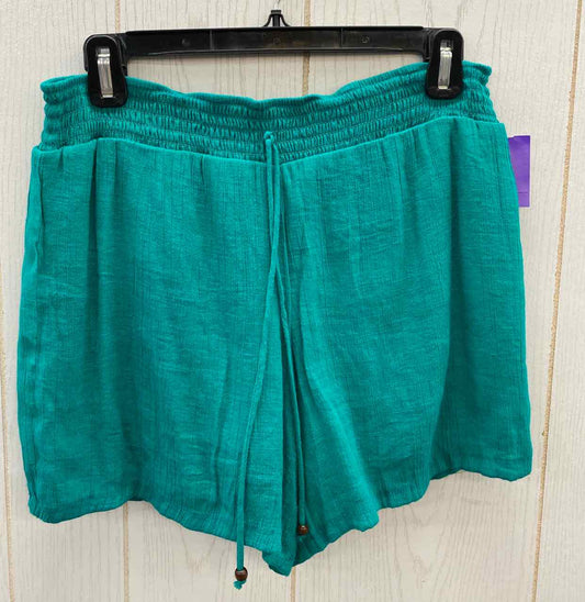 Green Womens Size 6 Shorts