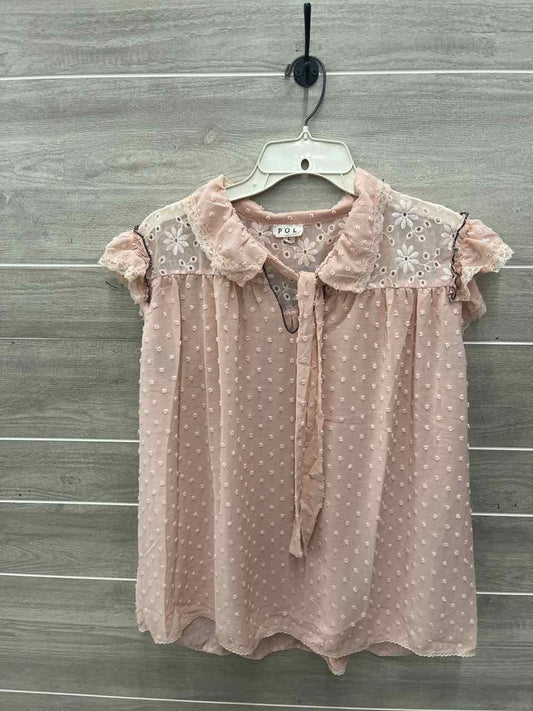 POL Size L Pink Womens Shirt
