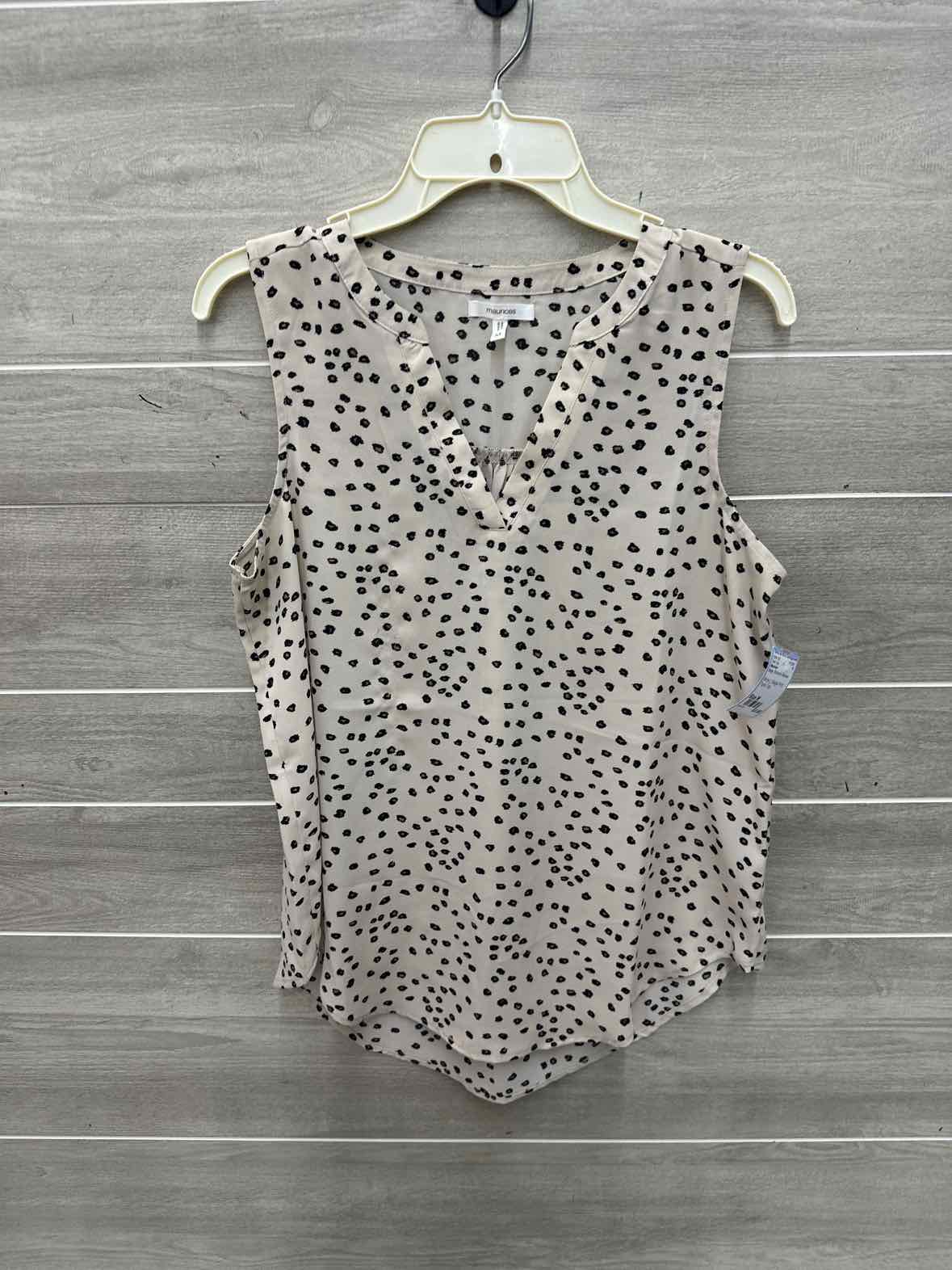 Maurices Size M Beige Womens Tank Top