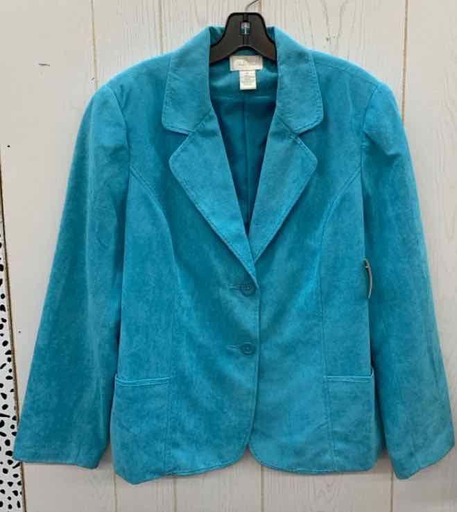 Studio Works Teal Womens Size 16 Blazer