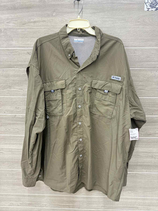 Columbia Size 2XL/Tall Men Mens Shirt