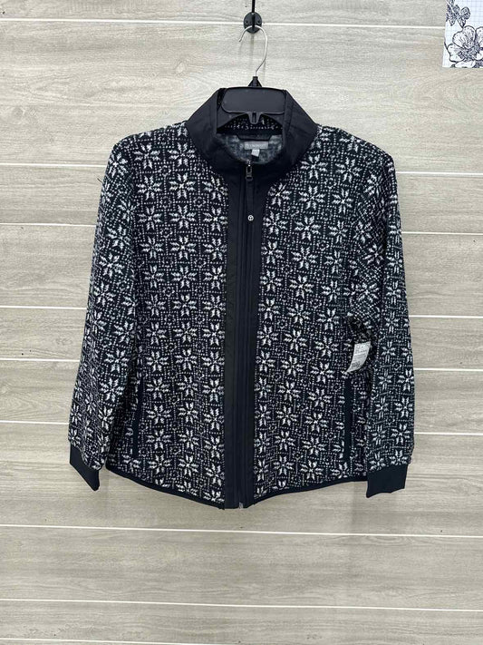 Talbots Black Womens Women Size XL/P Sweatshirt