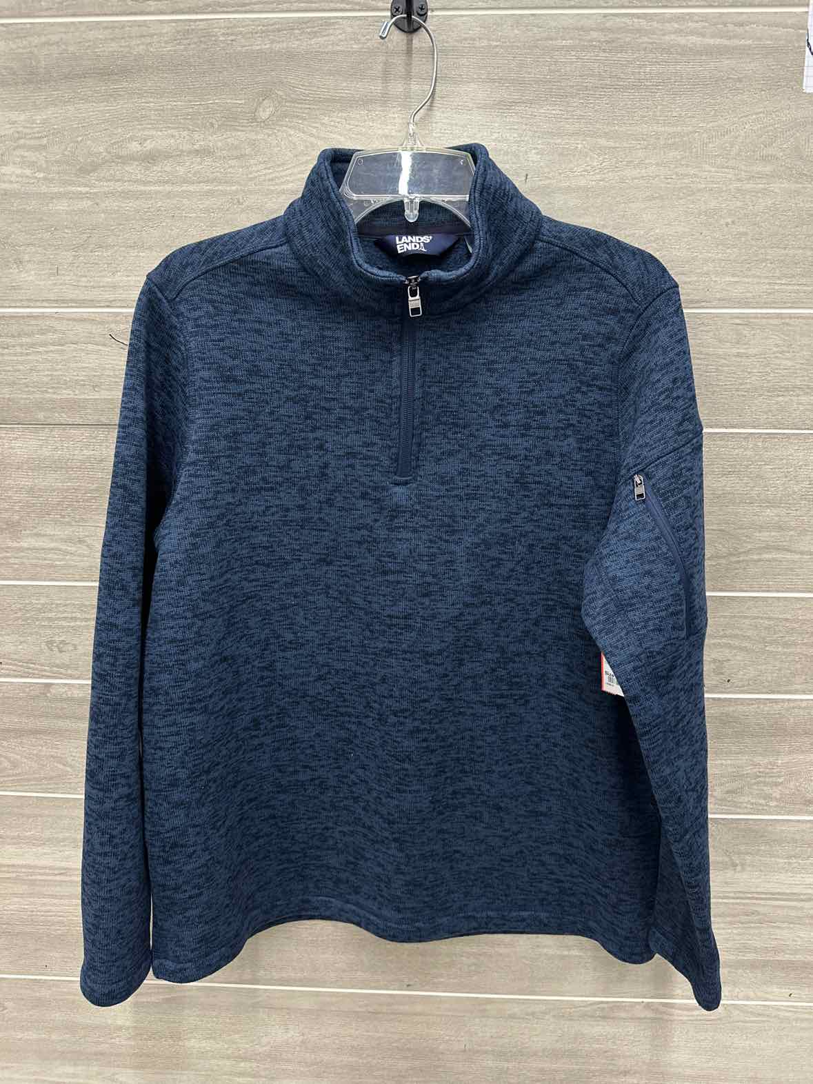 Lands End Size 18 Navy Plus Sweatshirt