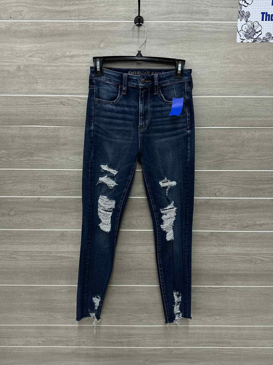 American Eagle Size 2 Blue Womens Jeans