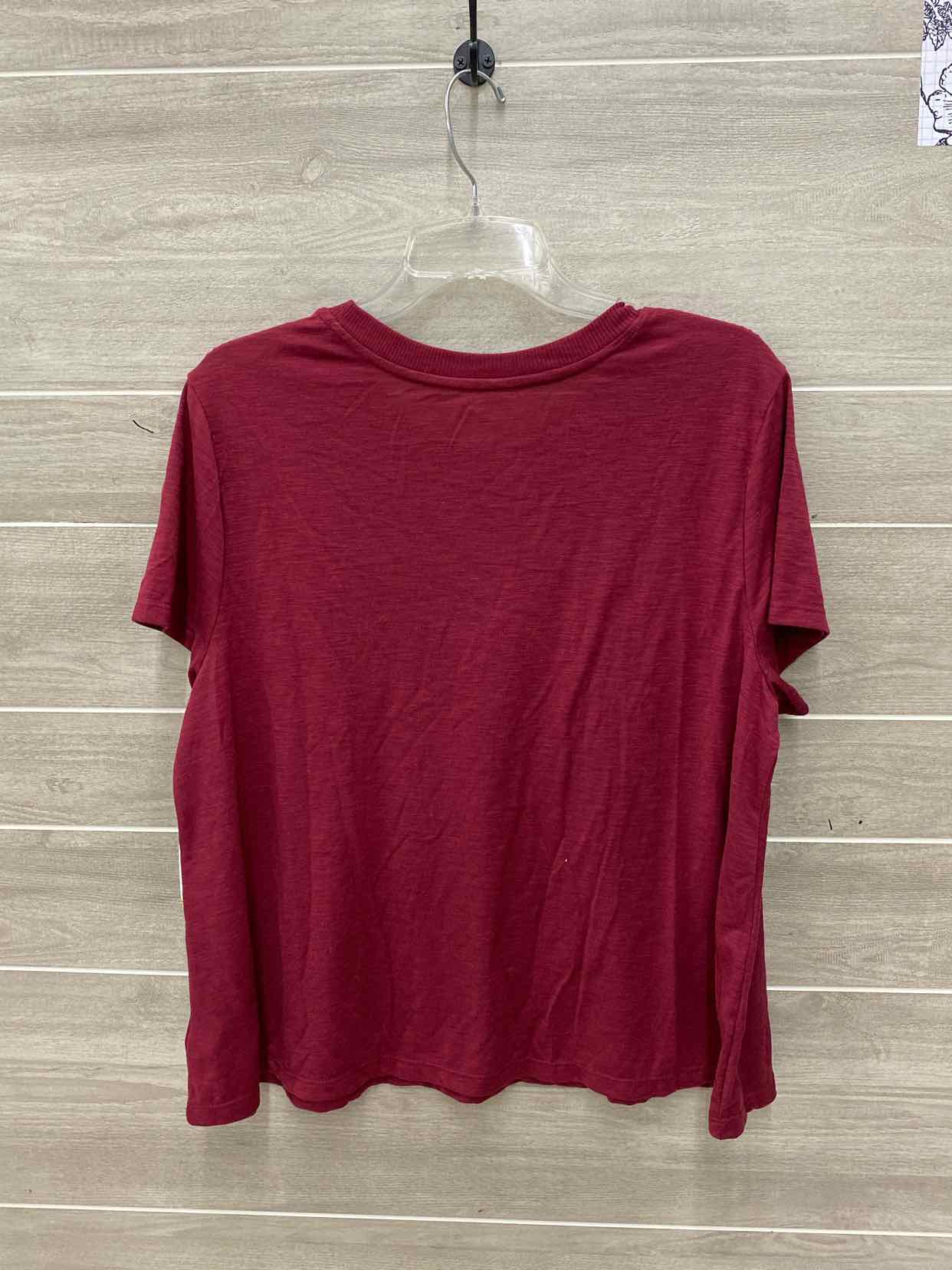 Old Navy Burgundy Womens Women Size XL Shirt