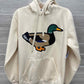 The Peabody Size M Cream Womens Sweatshirt