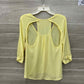 Daytrip Yellow Womens Women Size XS Shirt