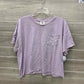 Comfort Colors Size XL Lavender Womens Shirt