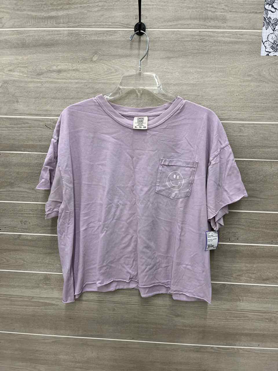 Comfort Colors Size XL Lavender Womens Shirt
