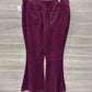 Versona Burgundy Womens Women Size 14 Pants