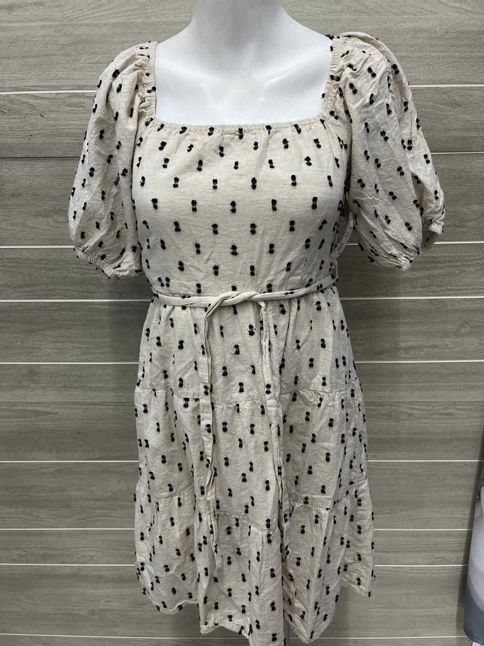Sim & Sam Size 8/10 Beige Womens Dress