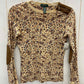 Ralph Lauren Beige Womens Size XS Shirt