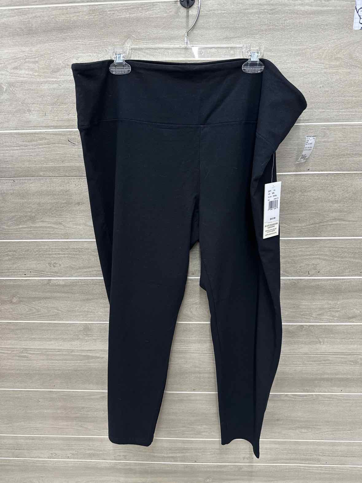 Suave Size 3X Black Plus Leggings