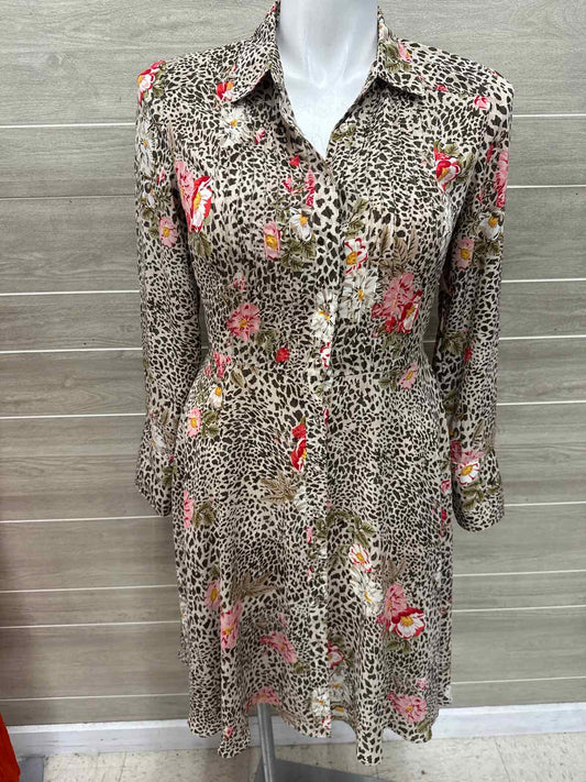 Nanette Lepore Size 8/10 Tan Womens Dress