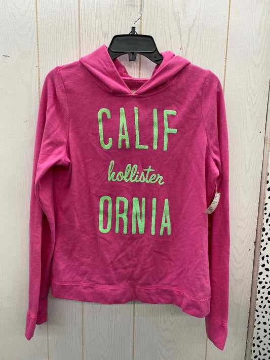 Hollister Pink Junior Size M Sweatshirt