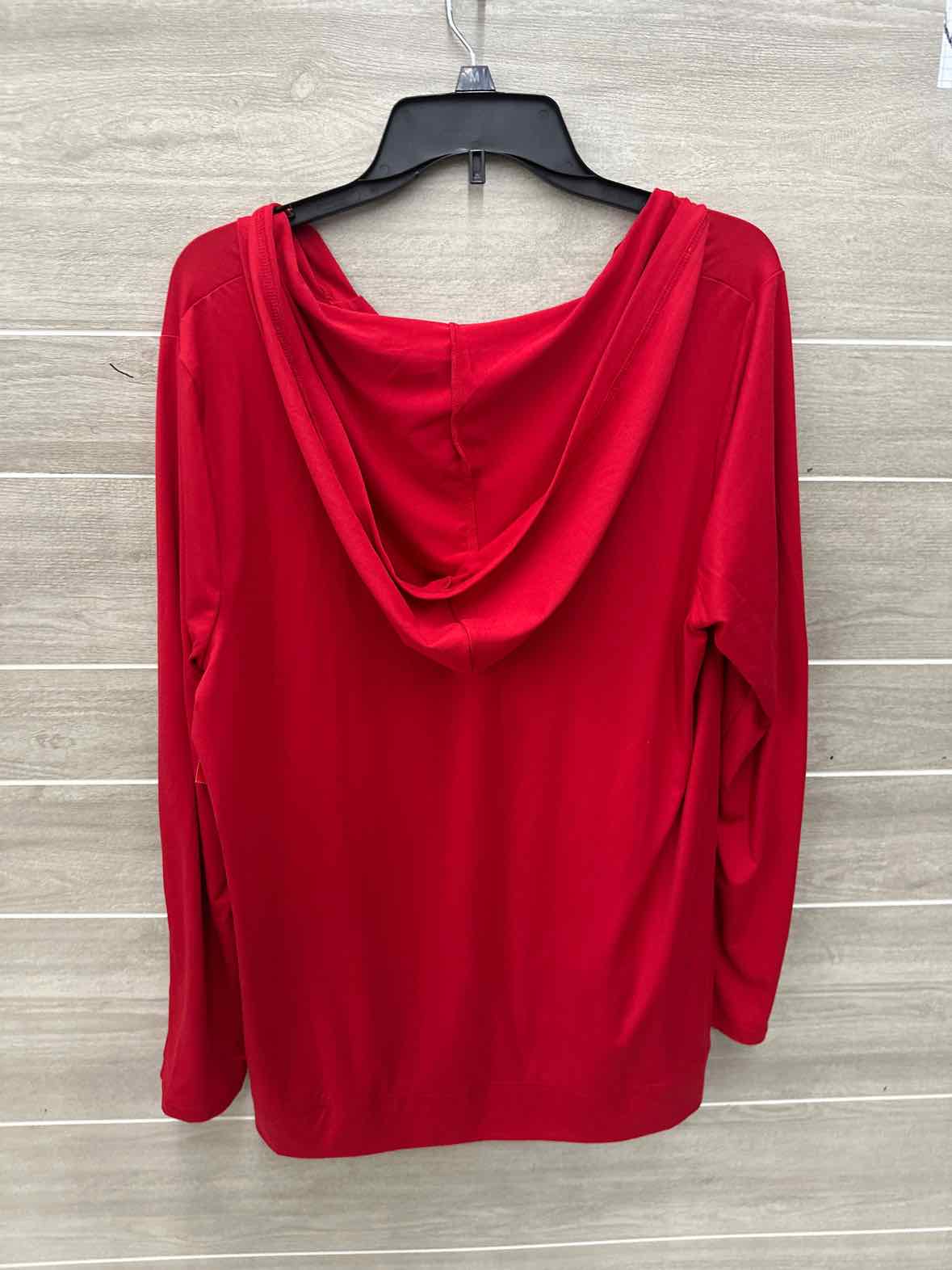 LIVI Red Womens Women Size 16 Shirt