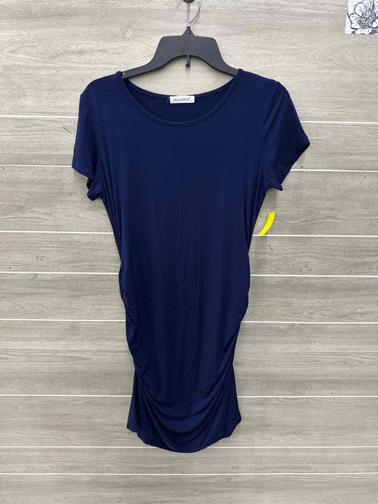 Size M Blue Maternity Dress