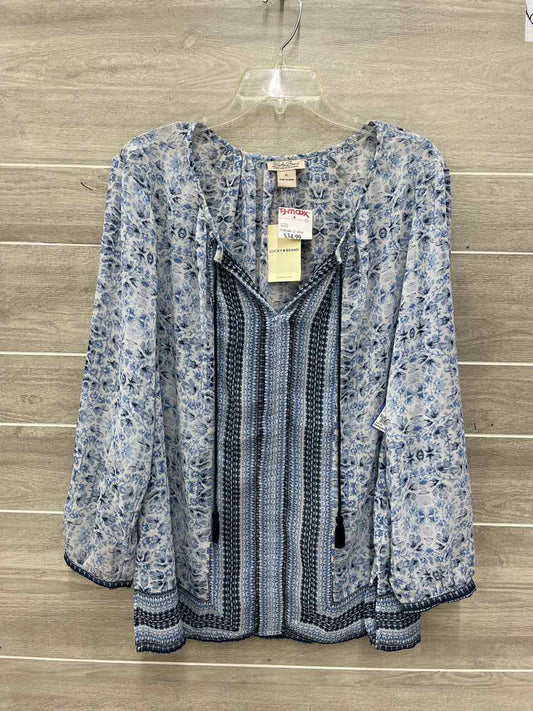 Lucky Blue Womens Women Size XL Shirt