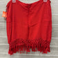 Miss Selfridge Red Womens Women Size 10/12 Skirt