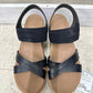 Skechers US Shoe Size 6.5 Black Womens Sandals