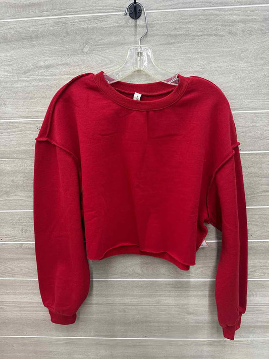 Size M Red Womens Sweatshirt