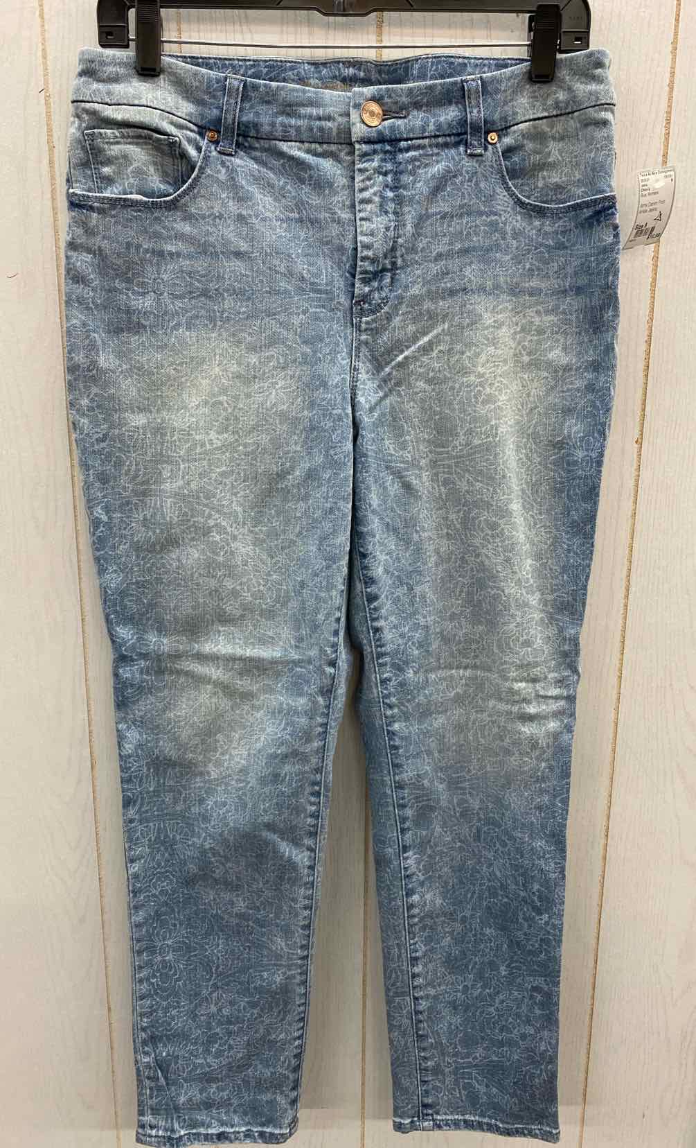 Chico's Blue Womens Size 8 Jeans