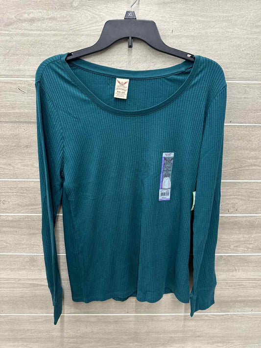 Faded Glory Size 20 Teal Plus Shirt