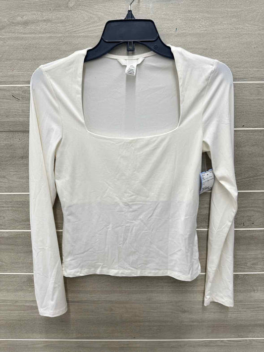 H&M Size S Cream Junior Shirt
