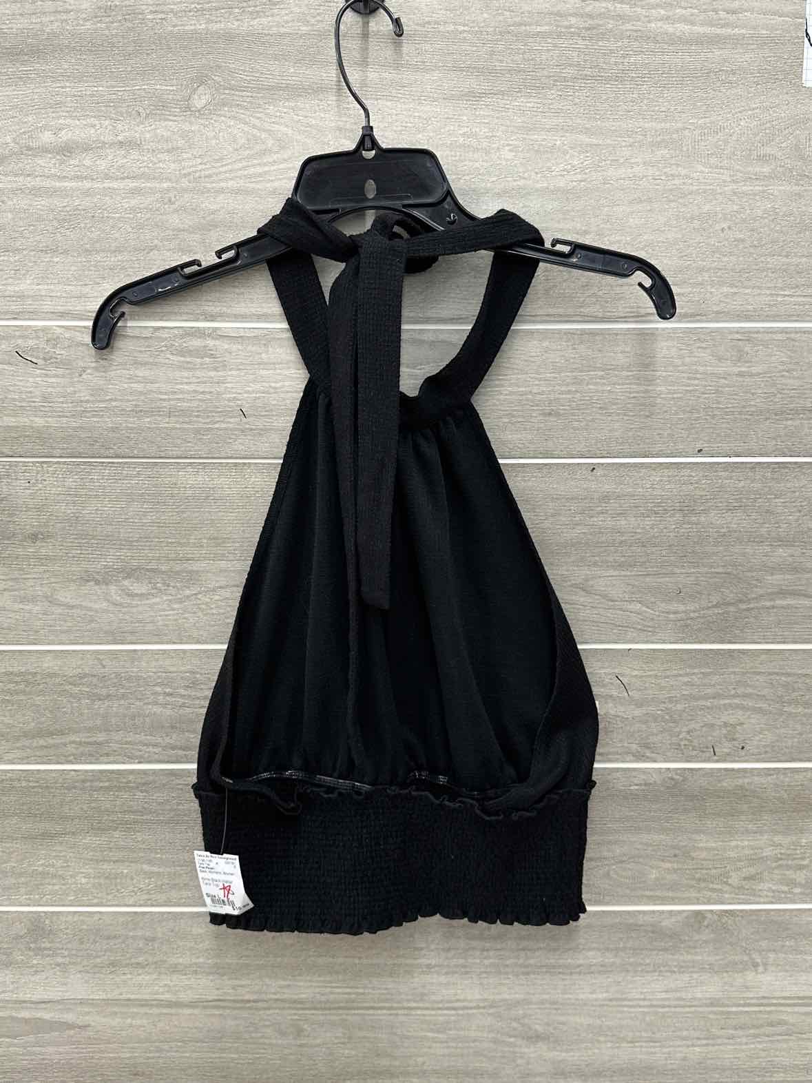 Free People Size L Black Womens Tank Top