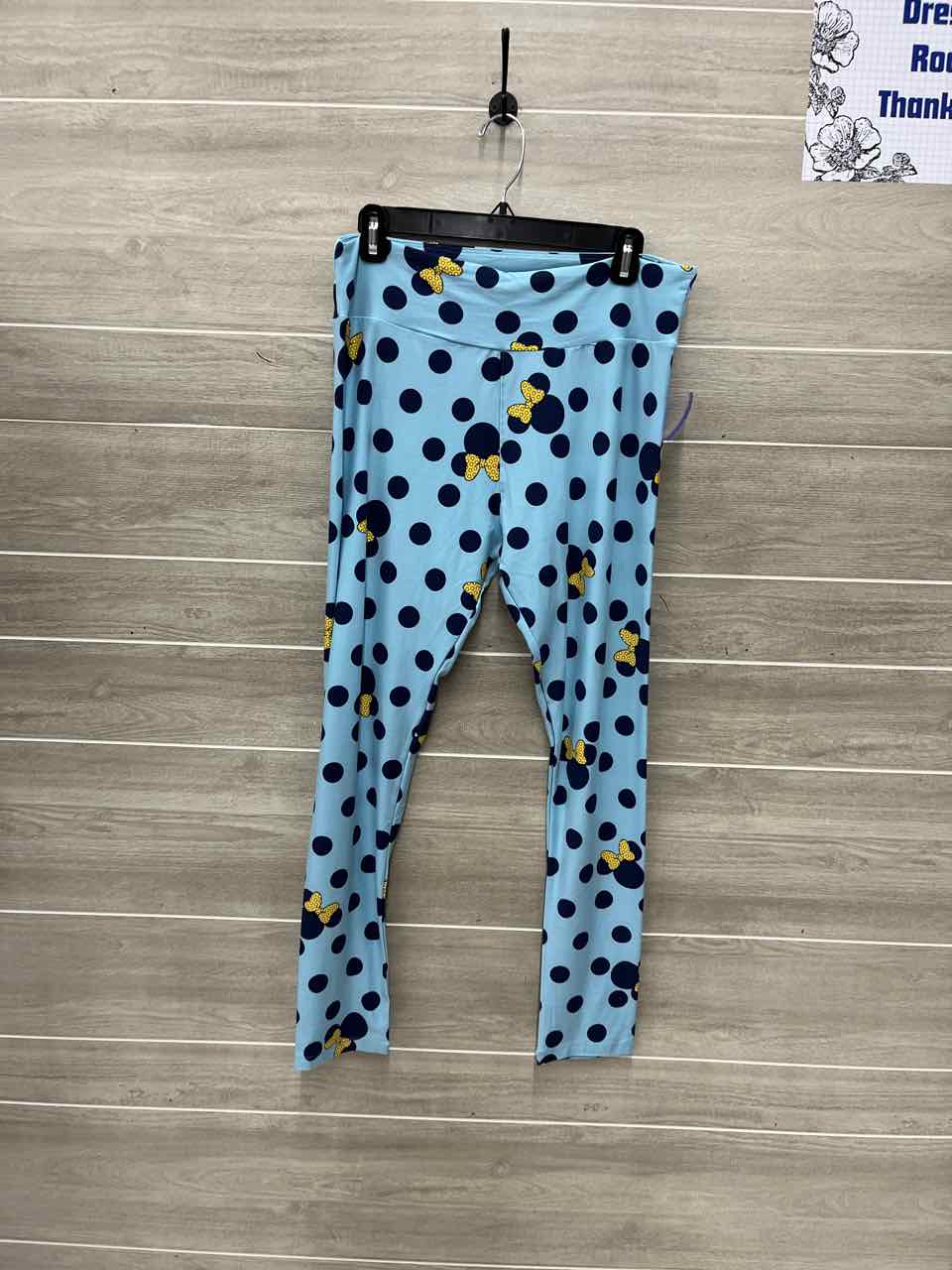 Lularoe Size 18/20W Blue Womens Leggings