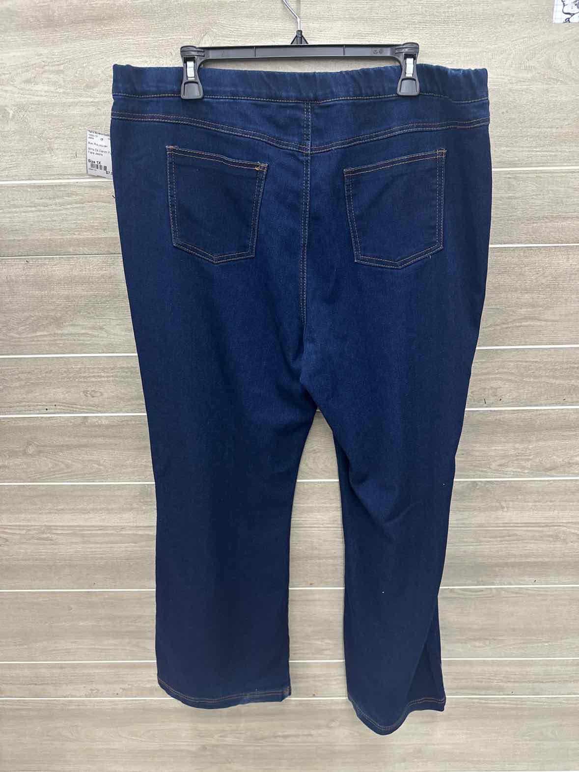 Size 1X Blue Plus Jeans