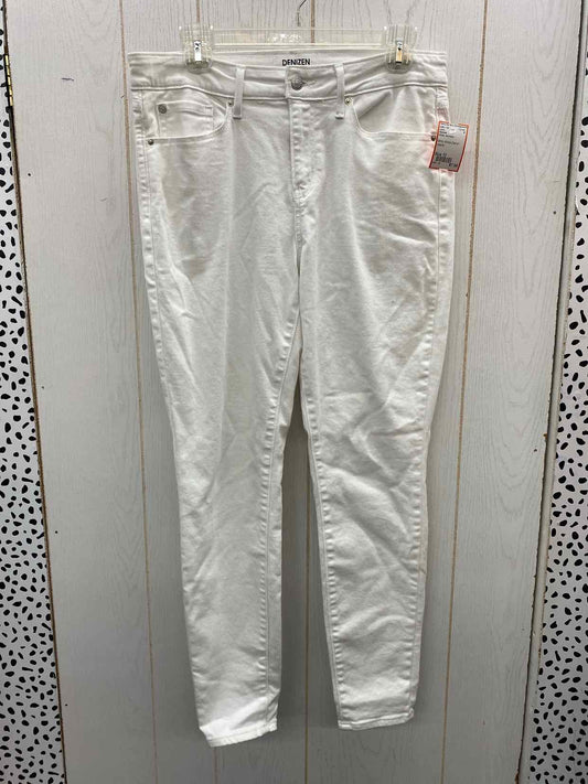 Denizen White Womens Size 10 Jeans