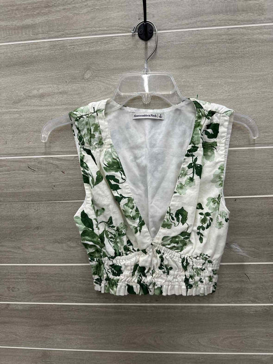 Abercrombie & Fitch Size S Green Junior Tank Top