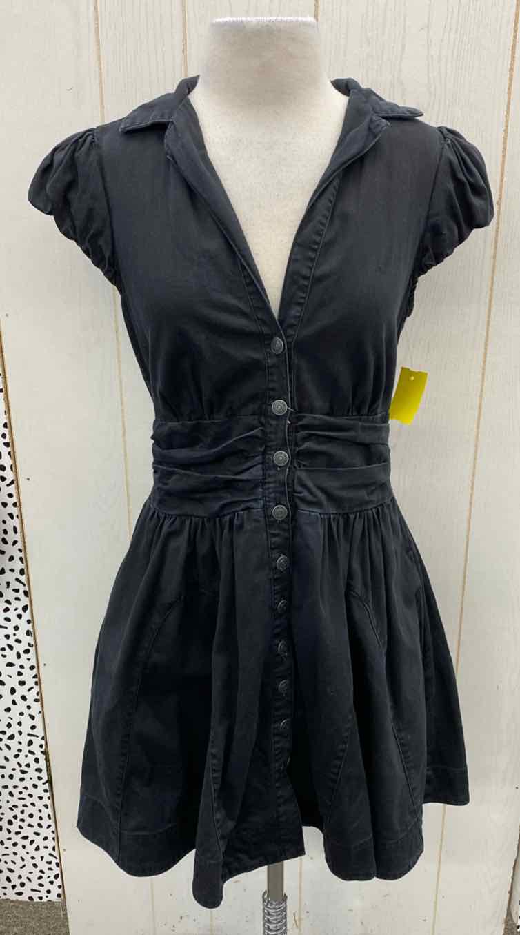Free People Black Womens Size XS Dress