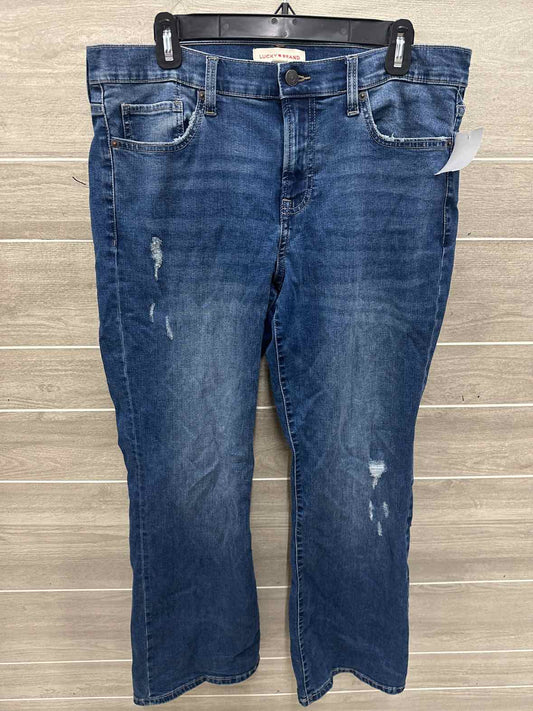 Lucky Blue Womens Women Size 12 Jeans