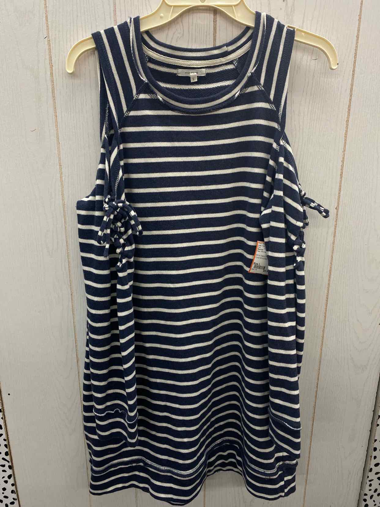 Maurices Navy Womens Size L Shirt