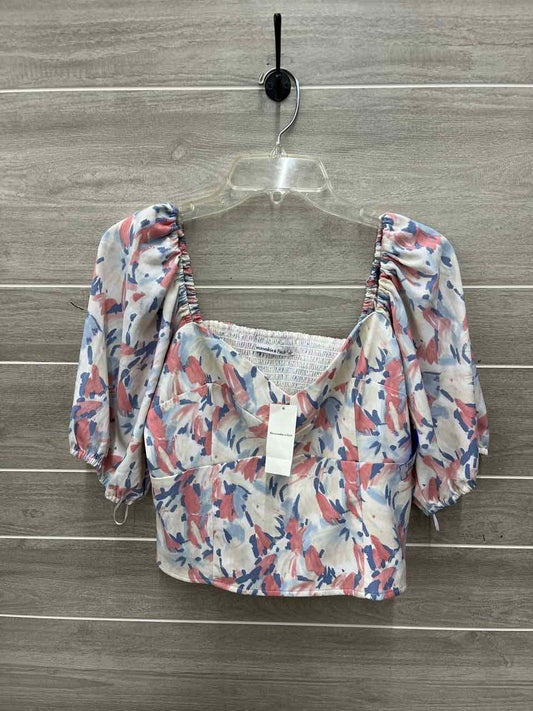 Abercrombie & Fitch Size L Cream Womens Shirt