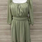 Dokotoo Size 8/10 Green Womens Dress