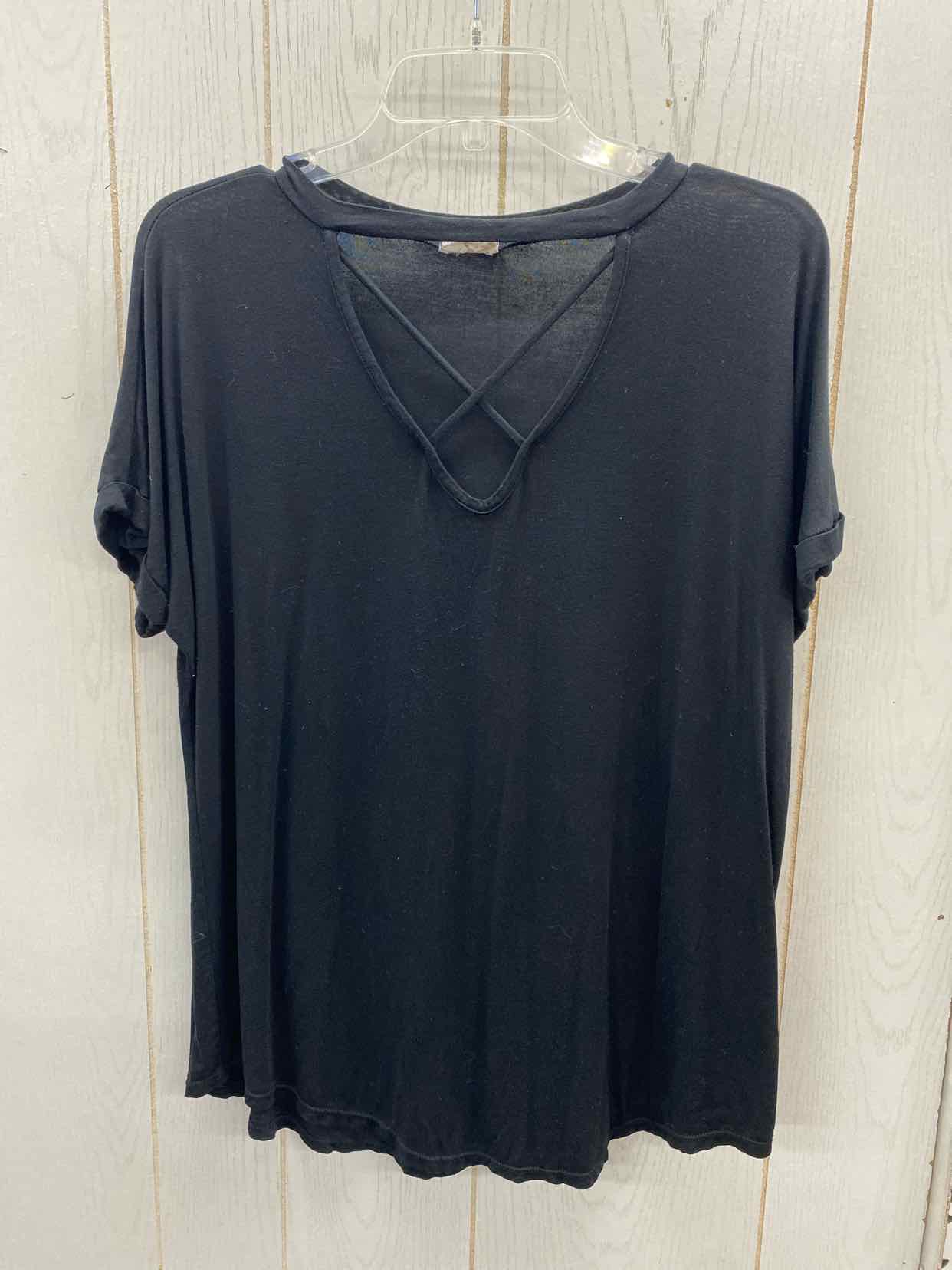 Lovely Melody Black Womens Size L Shirt