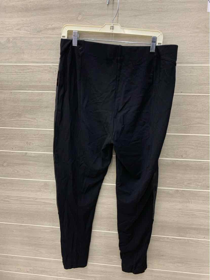 Ave Black Womens Size 18 Pants