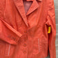 LanaLee Orange Womens Women Size 14 Blazer