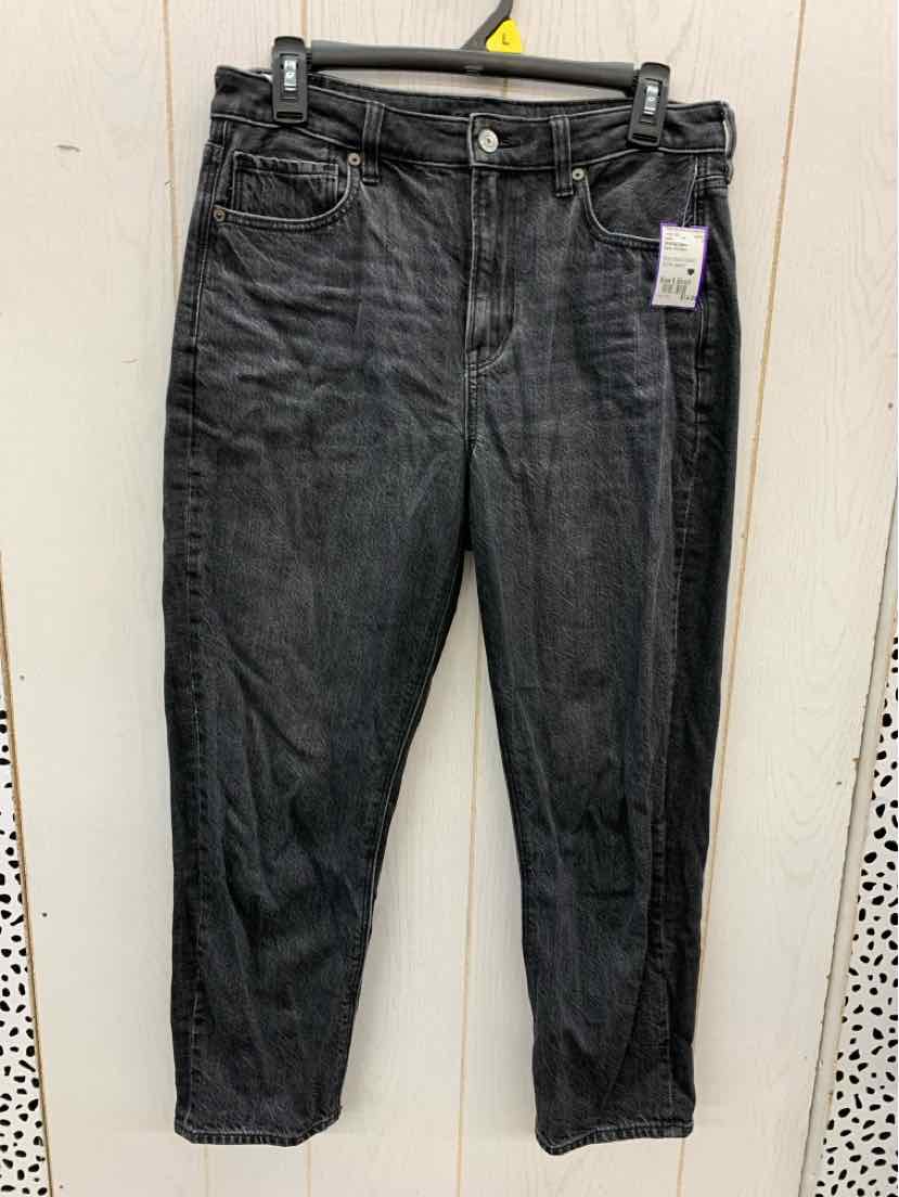 American Eagle Black Womens Size 6 Short Jeans