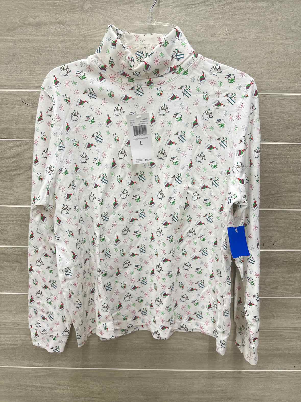 Carolyn Taylor Size L White Womens Shirt