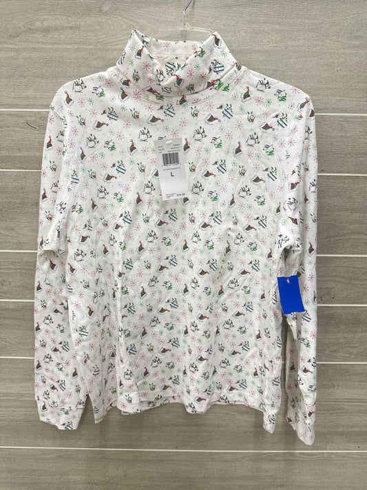 Carolyn Taylor Size L White Womens Shirt