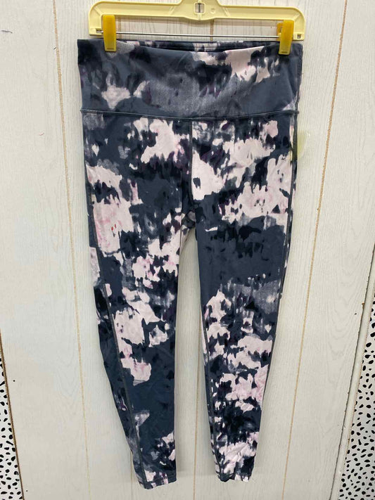 Mono b Gray Womens Size L Leggings