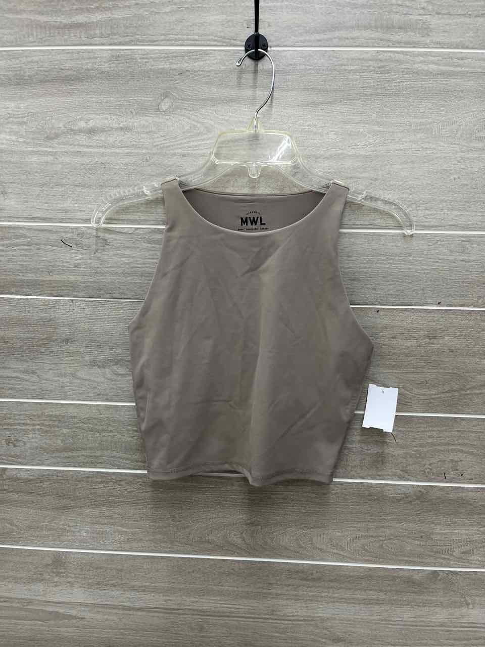Madewell Size S Taupe Womens Tank Top