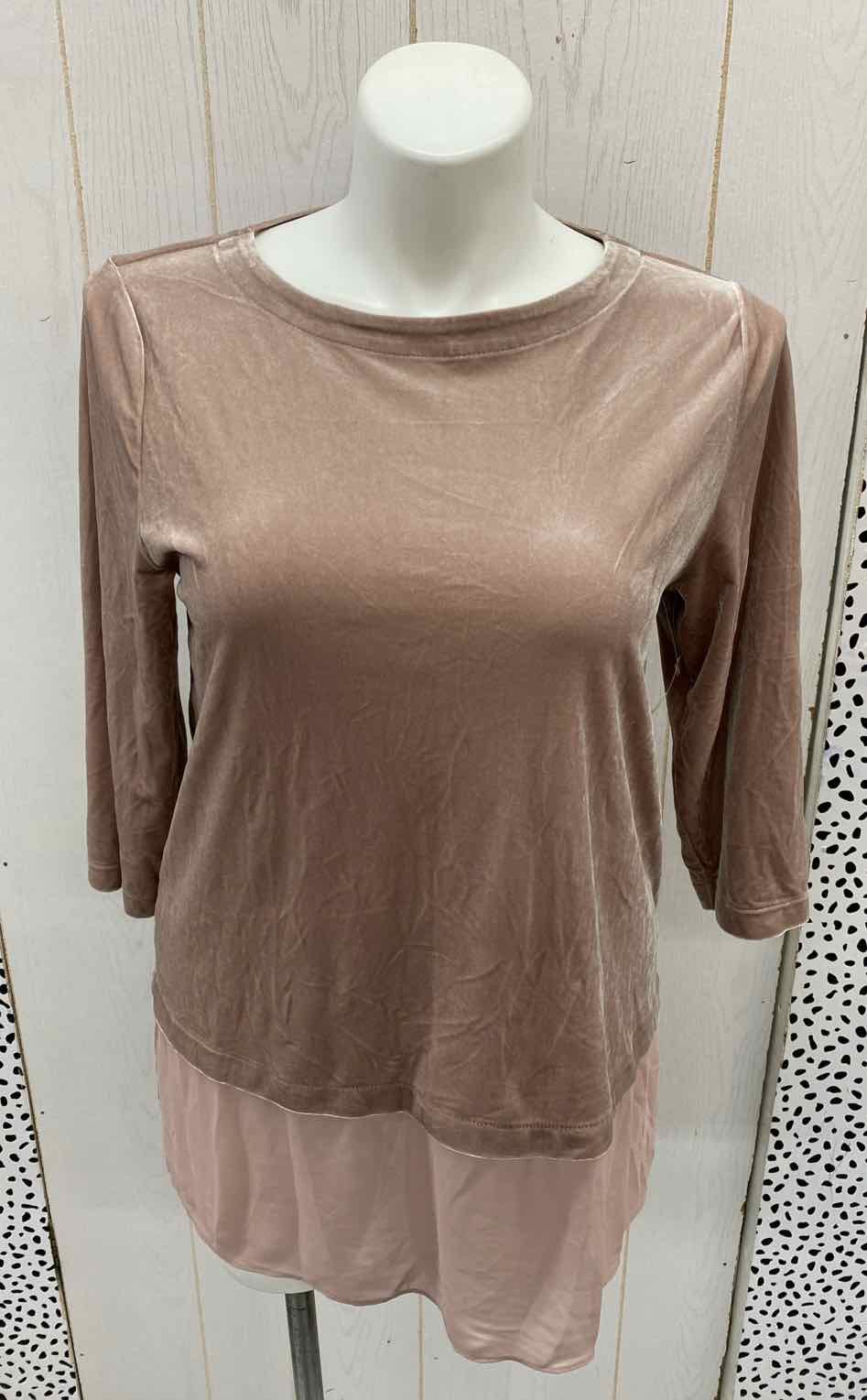 Alfani Beige Womens Size L Shirt